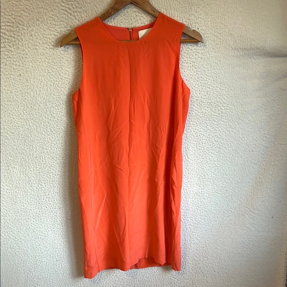 Cynthia Rowley Silk Dress Womens Size 4 Orange - Picture 1 of 6